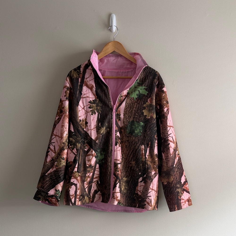 Pink Camouflage Utility Jacket